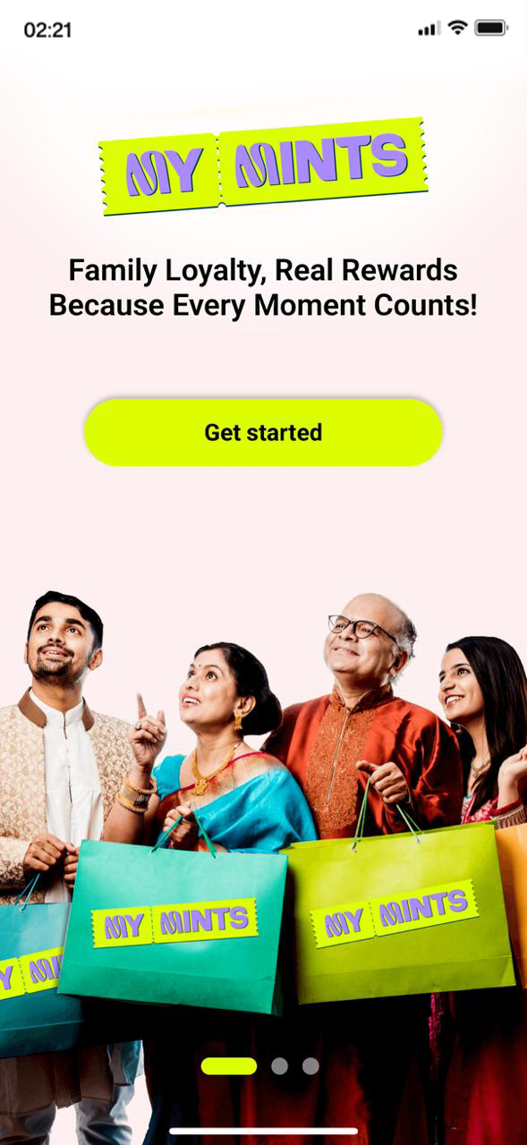 Download & Tap "Get Started"